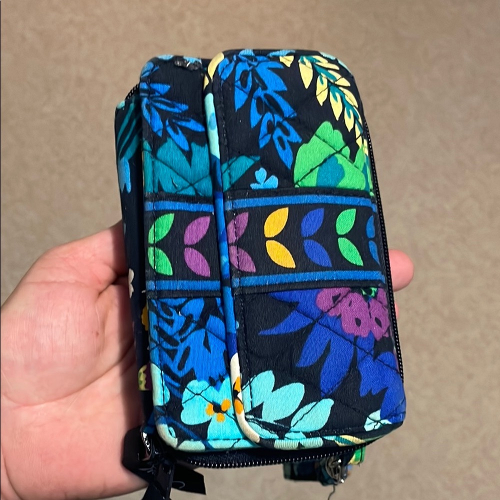Vera Bradley Multicolor Floral Wristlet